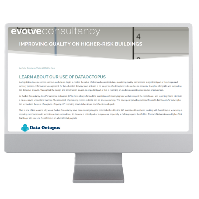 Evolve screen-shot discussing higher-risk buildings